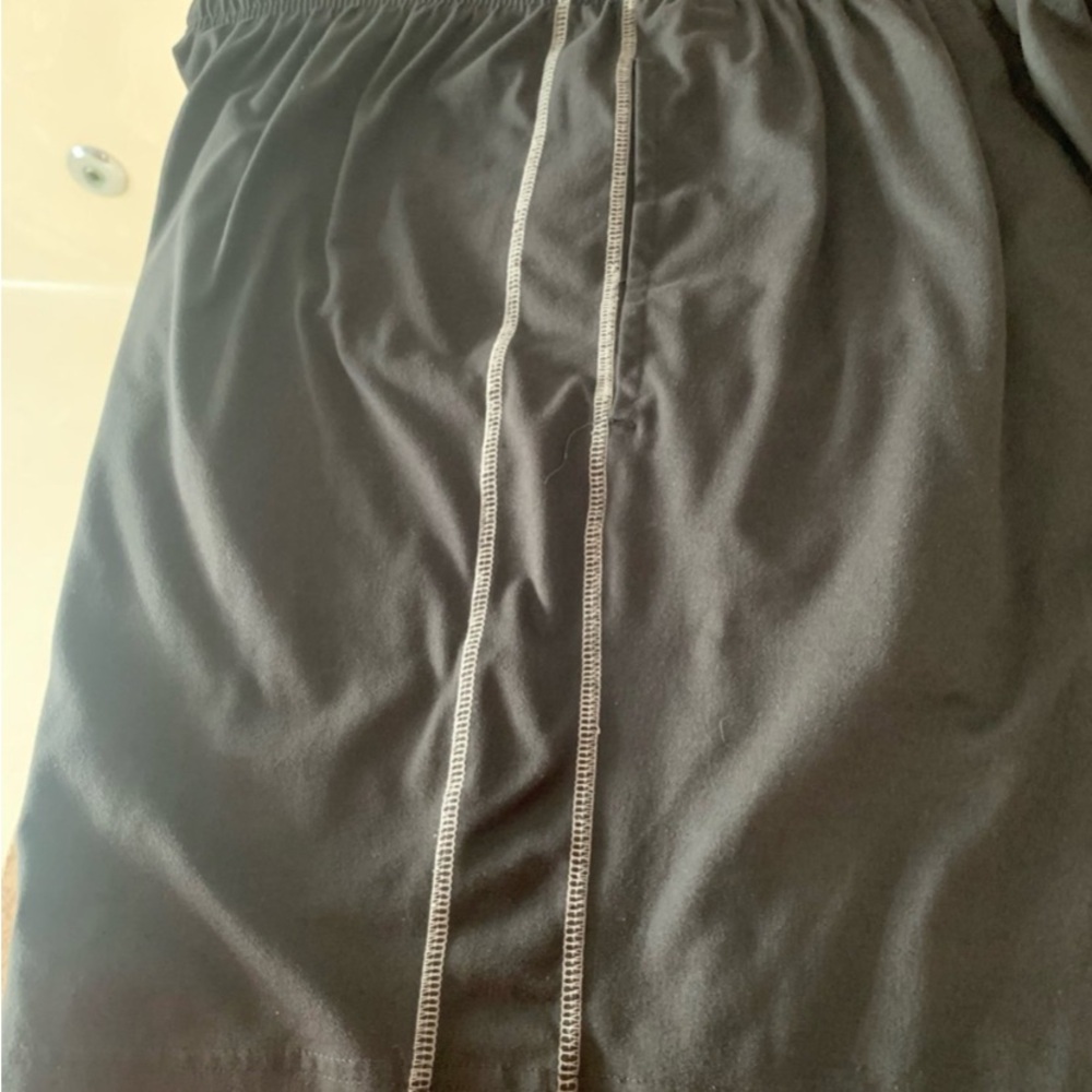 “ Pony” Men’s Grey Shorts. Size: Large. Elastic Waist.